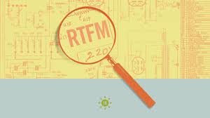 Image result for RTFM