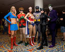 female superhero cosplay