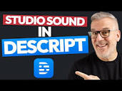 How Good is Studio Sound in Descript? - YouTube