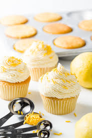 Image result for lemon cupcake