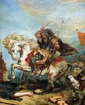 Attila and his Hordes Overrun Italy and the Arts (detail) by ...