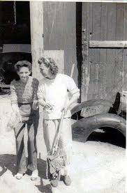 Here\u0026#39;s Alice (Byrne) Clough and Helen (Byrne) Holt This picture was taken in Amherst, NH in 1946. This picture of Alice (Byrne) Clough taken in ... - alice_clough_helen_holt_amherst_nh1946