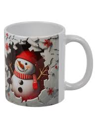 Image result for Кружка узор снеговики