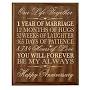 "gifts for first anniversary for couple Musselburgh"