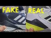 Adidas response SR real vs fake. How to spot fake Adidas response ...