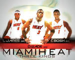 Miami <b>Heat</b> Three Kings