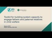 Toolkit for building system capacity to engage fathers and ...