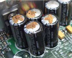 Image result for bad capacitor