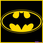 How to Draw Batman Logo