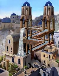 Image result for escher waterfall