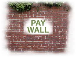 Pay wall