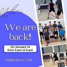 Image result for Queens Badminton Club