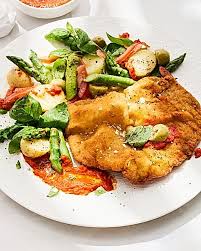 Image result for schnitzel mit pommes