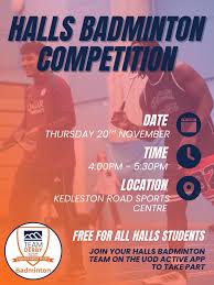 Image result for University Of Derby Badminton Club