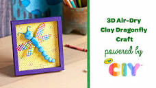 3D Air Dry Clay Dragonfly | Crafts | Crayola.com | Crayola CIY ...