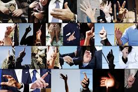 Image result for 666 hand sign