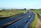 near to Loans, South Ayrshire, Great Britain. The A78 Near Loans - via Daymix