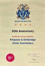 Image result for Kingston & Elmbridge Junior Snorkelling Club