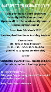 Image result for Bury Spectrum Gymnastics Club