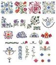Brother SA345 No.45 Fancy Work Embroidery Card - The Sewing Outlet