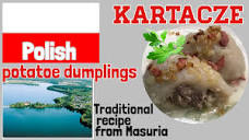 Polish potato dumplings/ Kartacze/ Zappelins - YouTube