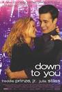 Down To You movie posters at movie poster warehouse movieposter.