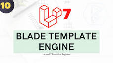10 Laravel 7 for beginner- Blade template engine - YouTube