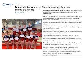 Image result for Fromeside Gymnastics Club (1987) Limited