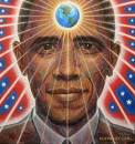 Alex Grey's Obama - Anatomy of