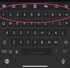Image result for android keyboard number row