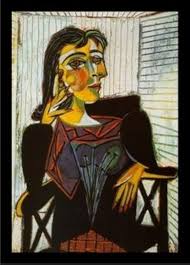Image result for Pablo Picasso, Portrait of Dora Maar
