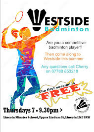 Image result for Westside Badminton Club