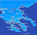 Halkidiki, Map of Greece: Map of Halkidiki and other Greece maps