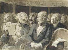 Image result for riot scene by honore-daumier