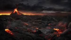 Image result for wallpaper volcano