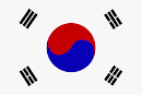 Flag South Korea , flags South Korea 