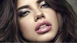 Adriana Lima Pink Lips N Shining Eyes Makeup Face Closeup - Adriana%20Lima%20Pink%20Lips%20N%20Shining%20Eyes%20Makeup%20Face%20Closeup