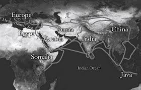 Image result for silk road map