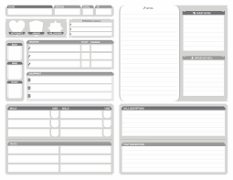 Image result for rpg character sheet