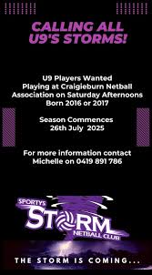 Image result for Storm Junior Netball Club