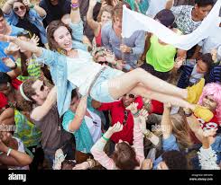 Image result for crowd-surfing
