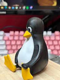 Image result for 3d linux penguin
