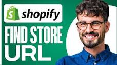 Where Can I Find My Shopify Store Url Link (Simple) - YouTube
