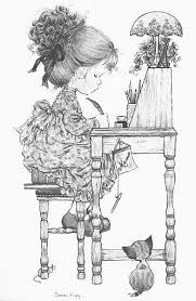 Image result for COLORIAGE SARAH KAY