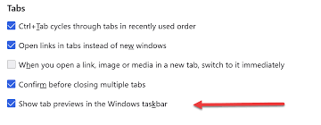 Image result for Show my windows and tabs from last time