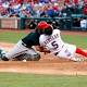 Rangers' Ian Kinsler keeps playing after getting stitches between innings - USA TODAY