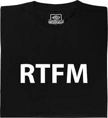 Image result for RTFM
