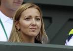 Jelena Ristic, the girlfriend of Novak Djokovic of Serbia, sits on Centre ... - 123687-jelena-ristic-the-girlfriend-of-novak-djokovic-of-serbia-sits-on-centr