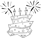 Funny Food coloring page