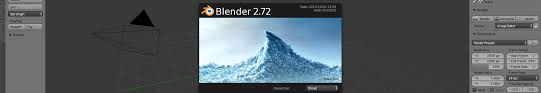 Image result for blender 2.72 splash screenshot